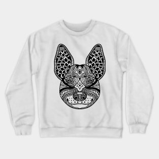 Basenji Mandala Crewneck Sweatshirt